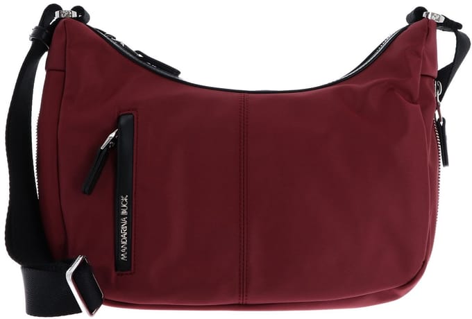 MANDARINA DUCK schoudertas Hunter Hobo Bag Grape donkerrood