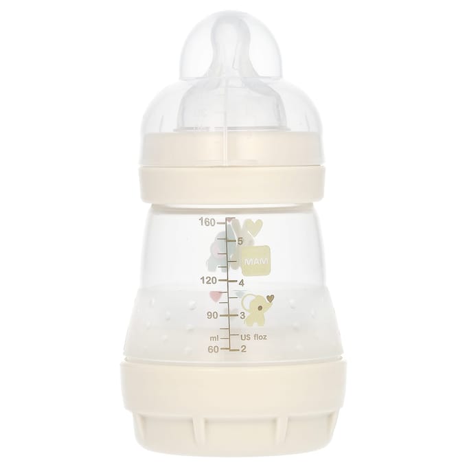 MAM, Easy Start, anti-koliekcontainer, voor kinderen vanaf 0 maanden, 1 stuk gray