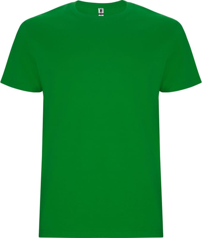 4 Pack T-shirts unisex met korte mouwen, 190 gram 'Stafford' Grasgroen - S