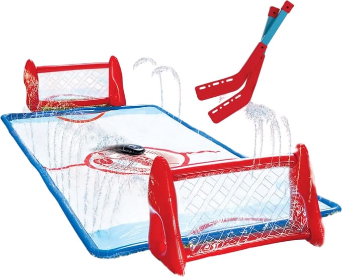 Slip 'N Slide Waterhockey by Wham-O - Opblaasbaar Waterspel - 2 Goals