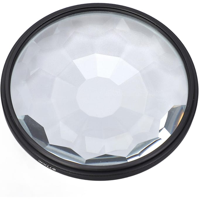 77mm Kaleidoscoop Prisma Camera Lens Filter Optisch Glas Fotografie Speciaal Effect Filter voor Micro SLR Camera gray