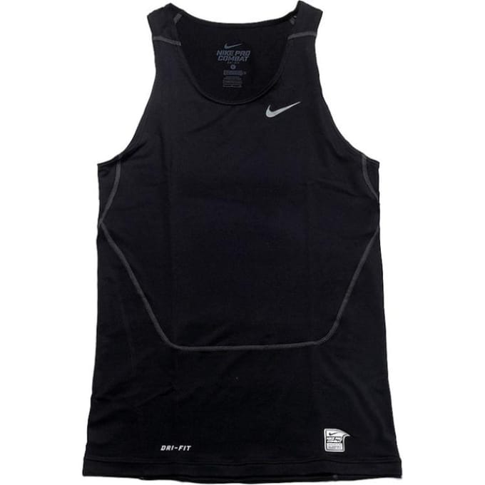 Nike Core Compression Tank 2.0 Met Klein Logo Heren Tops Zwart 634872-010 XL black