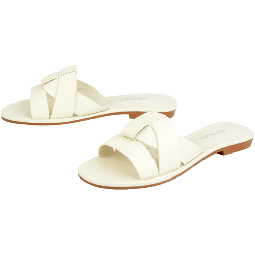 ESMARA Dames slippers (wit, 41)