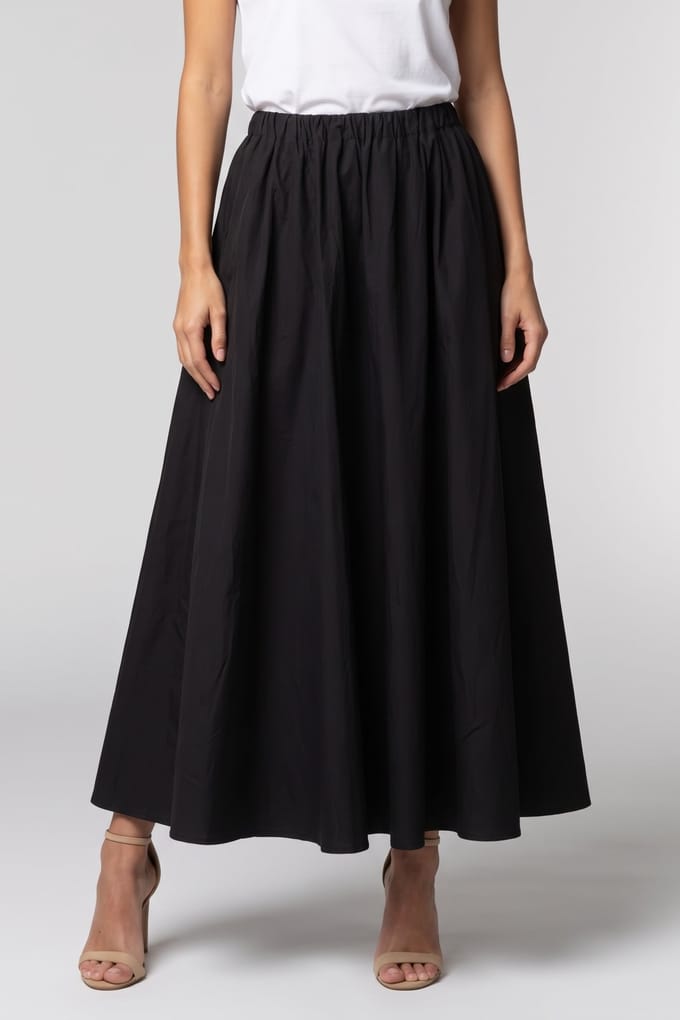 ARKET Jagger Taffeta Black Taglia: 38 | Maxi gonne Outlet | Donna | Nero