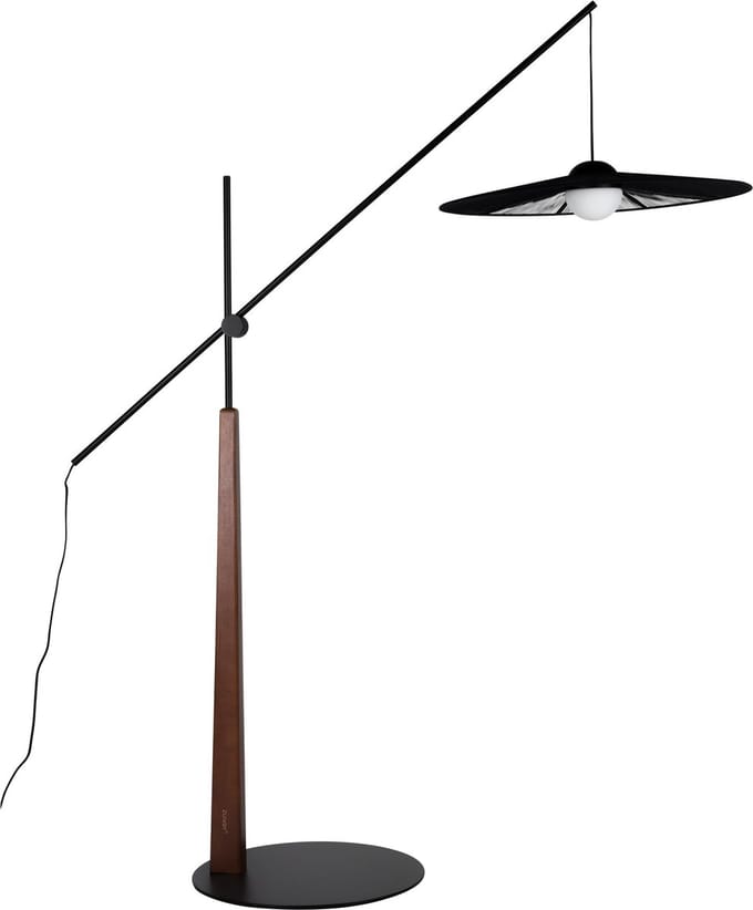 Zuiver Belle Vloerlamp/ Staande Lamp Zwart