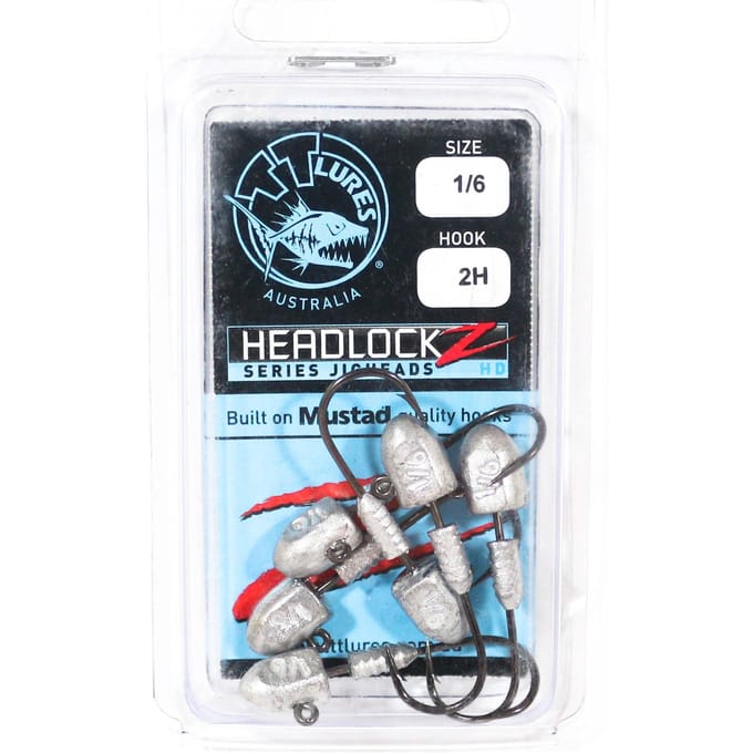 Tackle Tactics TT Headlockz HD jigkop 1/6 oz 2 6/verpakking (3603)