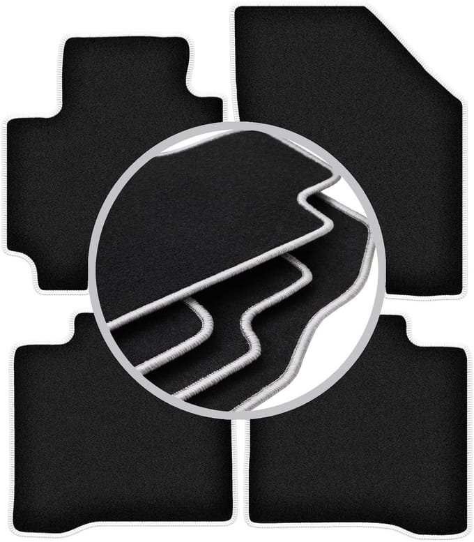 CARLUX-SILVER automatten voor: Suzuki Baleno II hatchback (2015-)