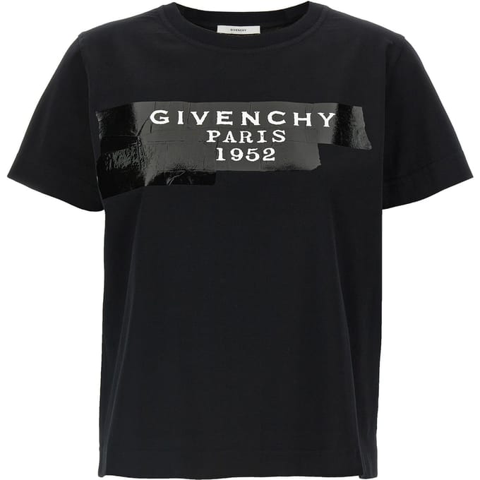 Givenchy Zwarte Katoenen T-Shirt