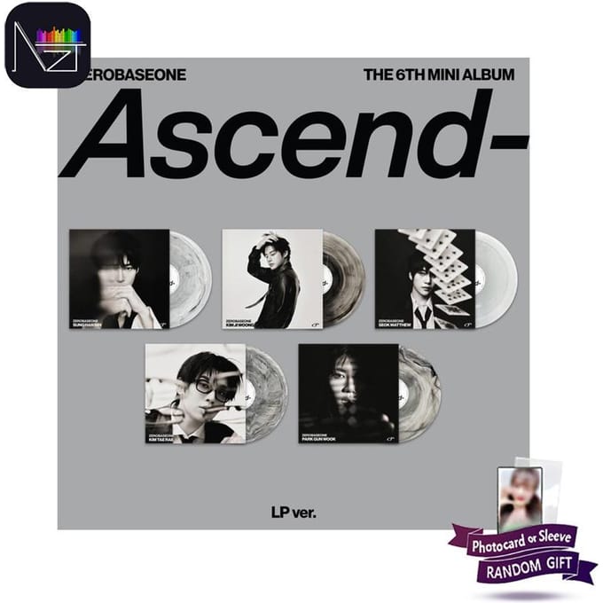 [PRÉCOMMANDE] ZEROBASEONE – 6ème Mini-Album Ascend (LP Ver.) Random 1pcs
