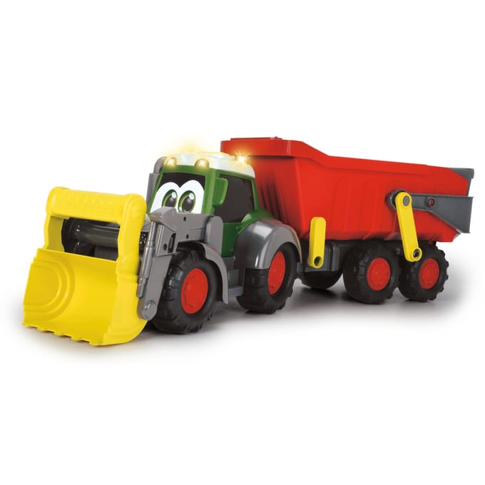 Top1Toys Tractor fendt dickie farm trailer