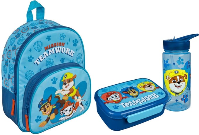 Paw Patrol  schoolset; rugzak en lunchset