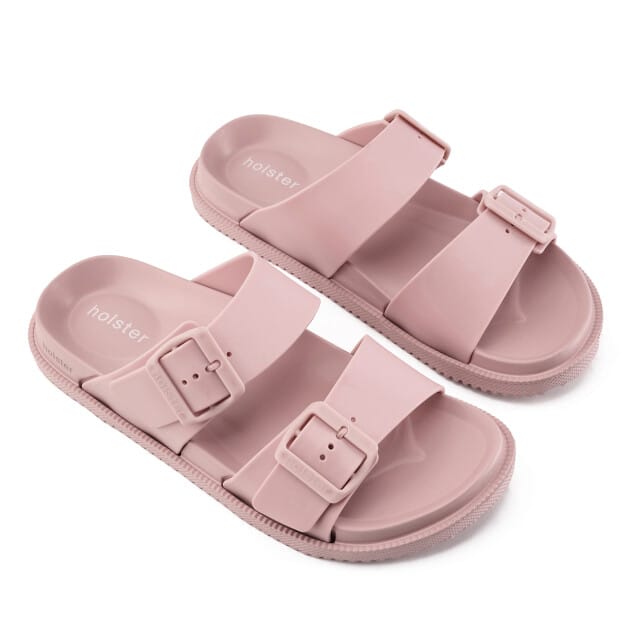 Holster Soleseeker vegan slipper podologisch goedgekeurd voetbed lichtgewicht waterproof -