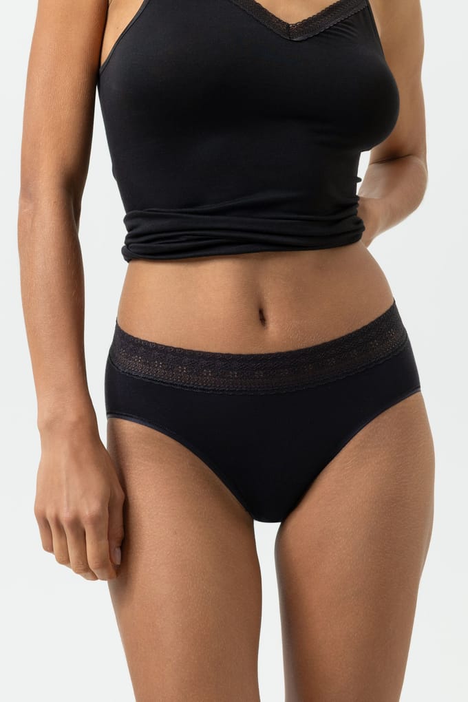 Tailleslip Serie Modal Lace Zwart