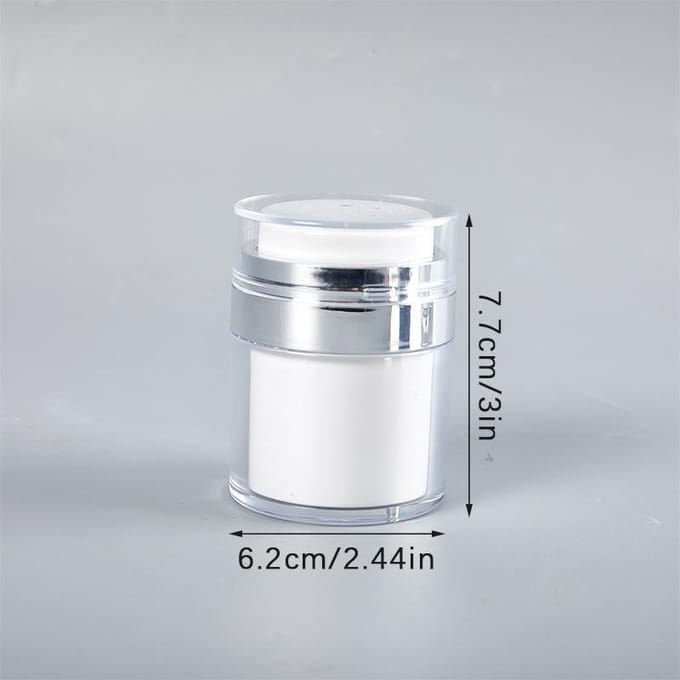 15/30/50ml Vacuüm Airless Pomp Dispenser Herbruikbare Crèmefles Druktype Moisturizer Pot