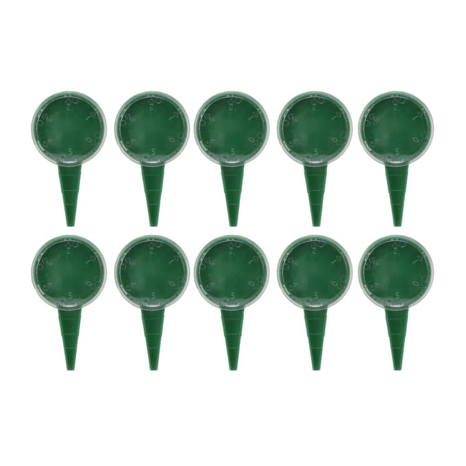 Lot de 10 semoirs manuels avec 5 réglages différents, distributeur de graines réutilisable, outil de plantation de graines pour blue