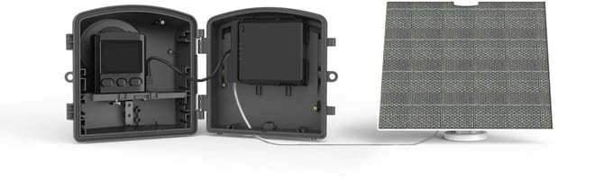Brinno - ASP1000-P Solar Power Kit - Timelapse Camera - Zonnepaneel voor Brinno Camera