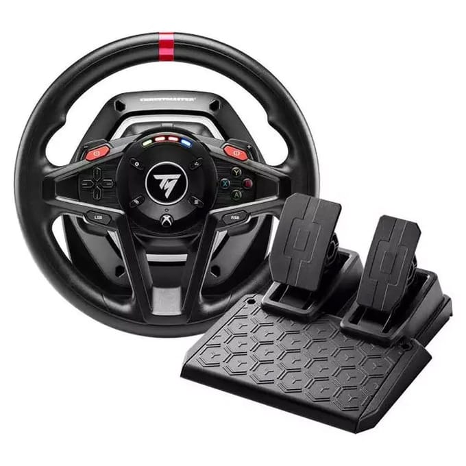 Thrustmaster T128 SimTask Pack - Race stuur en Pedalen inclusief Steering Kit - Farming & Truck Simulator Bundle - XBOX Series X|S, XBOX One & PC