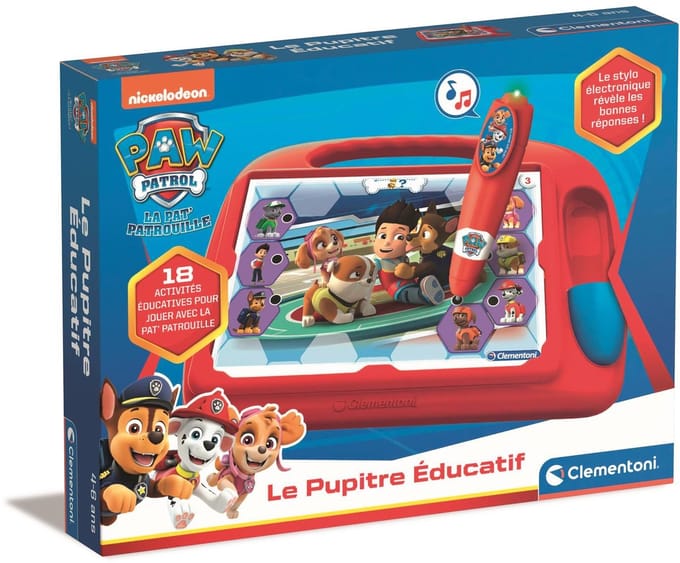 Set vaardigheidsspellen Clementoni Educational Desk Pat Patrouille