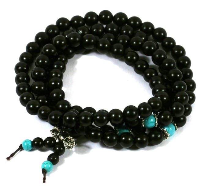 IbizaMen - wrap - Zwart hout 8mm - mala - one size