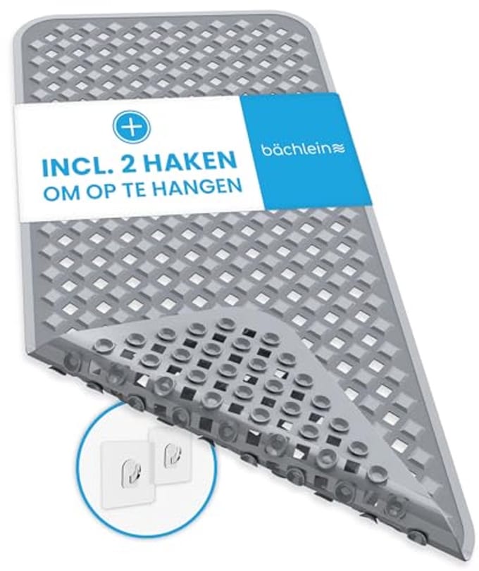 Antislip Badmat Grijs - Veilig en Duurzaam