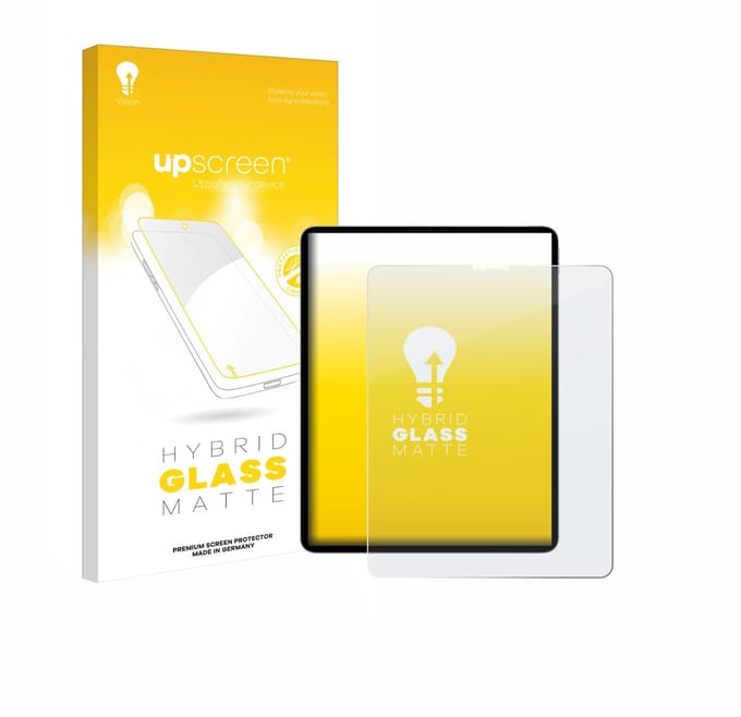 upscreen - Screenprotector voor Apple iPad Pro 12.9" 2022 (6. Gen.) - Folie Beschermfolie Beschermglas matte