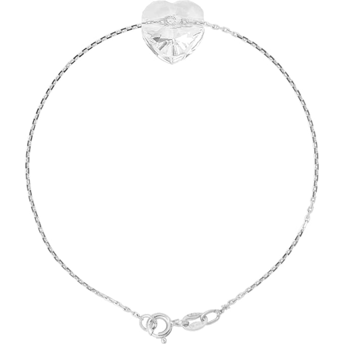 Ketting Hart Crystal Swarovski Silver 925