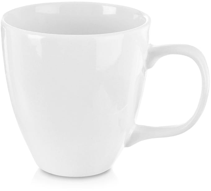 Orion Mona Serie - Porseleinen Beker - 400ml - Wit
