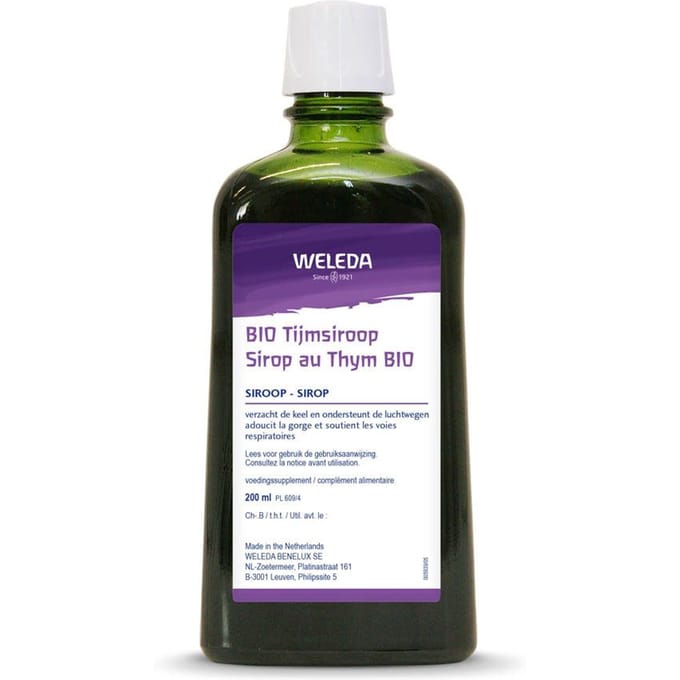 Weleda Zelfzorgmiddelen Bio Tijmsiroop Vloeibaar