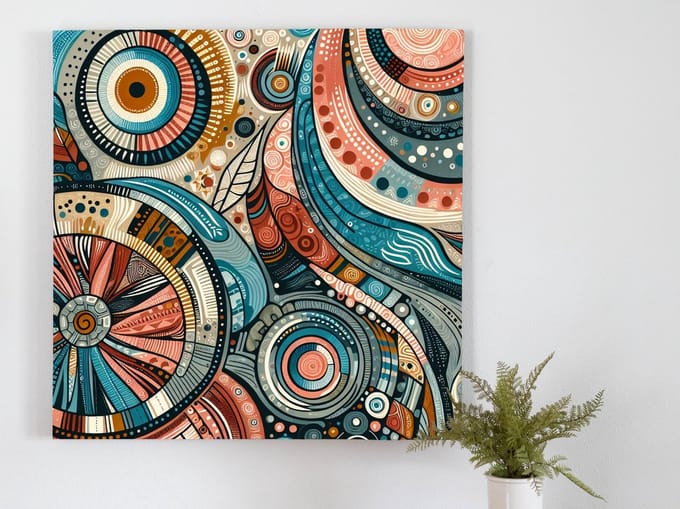 Kunstprint | Wanddecoratie | Dibond | 60 × 60 cm