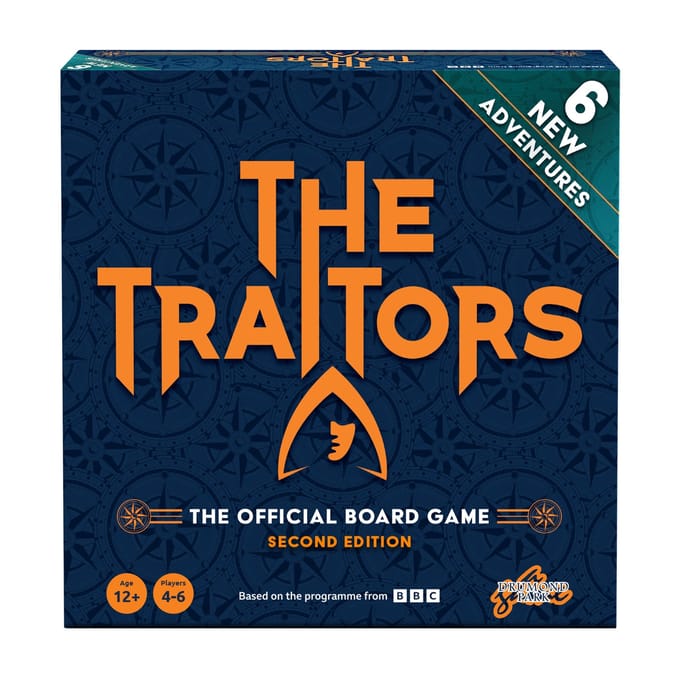 The Traitors Board Game Second Edition