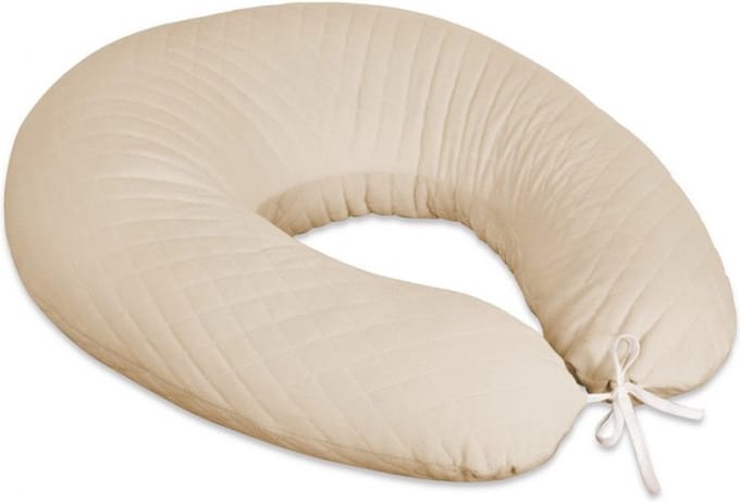 Babybam Voedingskussen Soft Velvet Nougat 155 cm