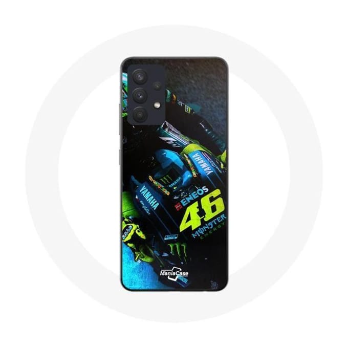 Coque - Valentino Rossi - Galaxy A13 5G - Silicone - Souple - Pilote de course Moto GP noir