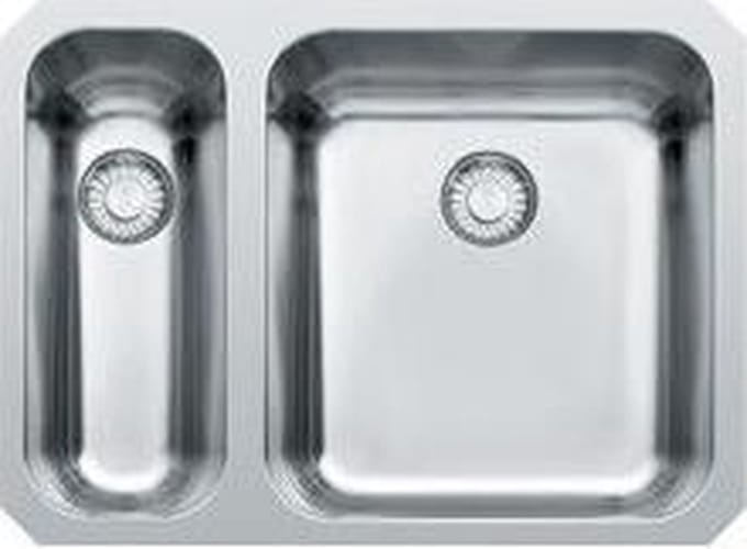 Spoelbak Franke LAX 160 DR onderbouw 122.0257.094