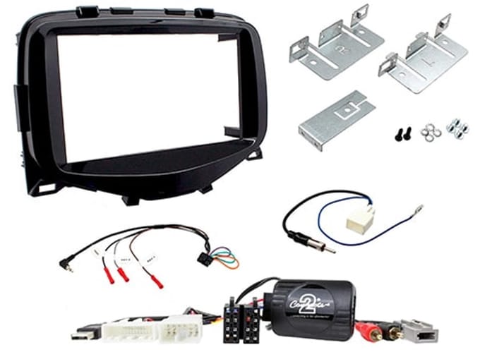Connects2 - 2-Din complete installatie kit Toyota Aygo 2014-2018
