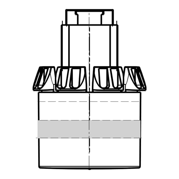 AEG knop, functies, inox, 10+0 140219781022