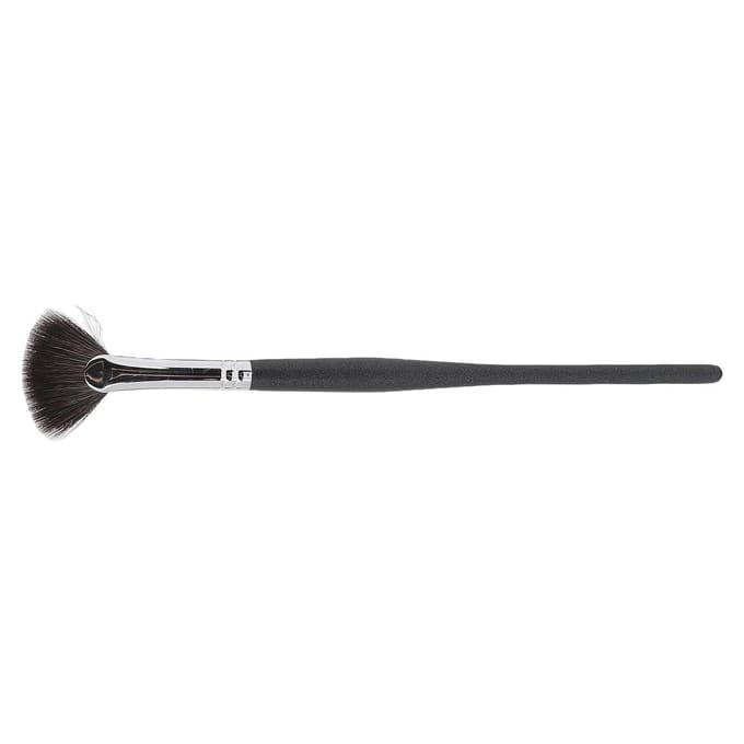 Fan Highlighter Borstel Multifunctioneel Zachte Haren Waaiervormige Make-up Borstel voor Highlighter Blush gray