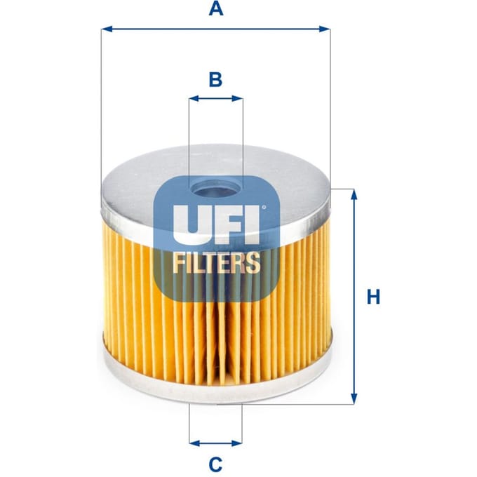 Brandstoffilter UFI 26.652.00