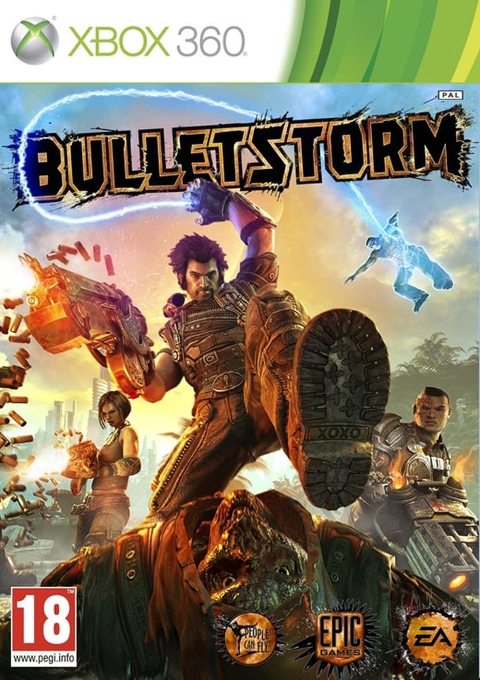Bulletstorm (xbox 360 used game)