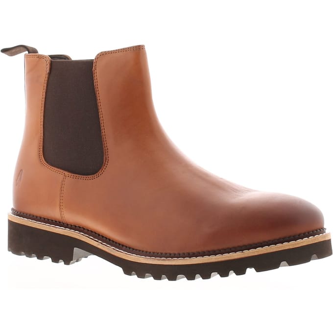 Hush Puppies Gwyneth Chelsea Suède Dames Laarzen In Het Tan