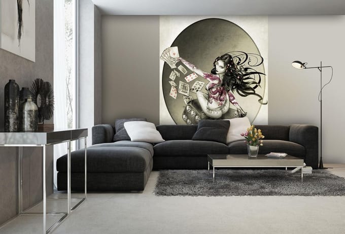 Alchemy Hot Roller Woman Photo Wallcovering