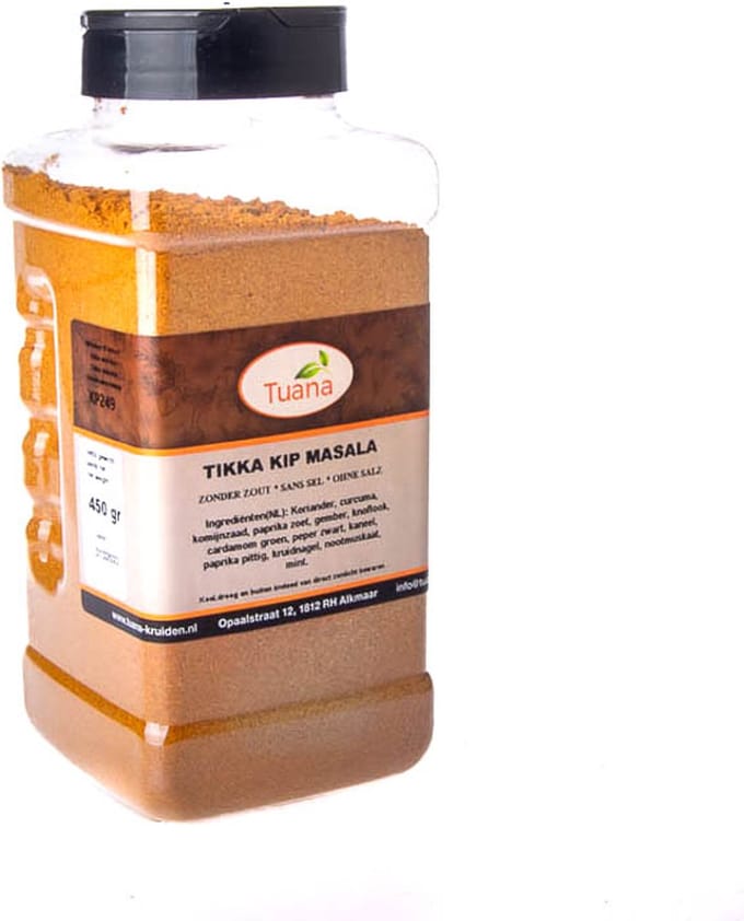 Tuana Kruiden - Tikka Masala - Strooibus 400 Gram - Tuanashop - GP-T-0007