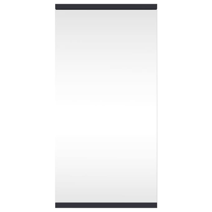 vidaXL - Badkamerkast - met - spiegel - 30x24x60 - cm - grijs