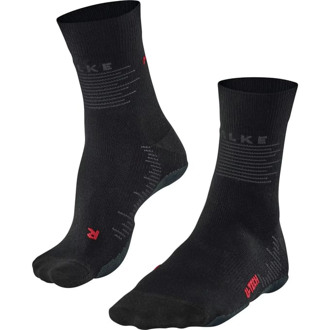 FALKE RU True Motion anti-blaar lyocel functioneel materiaal hardloopsokken dames zwart - maat 35-36