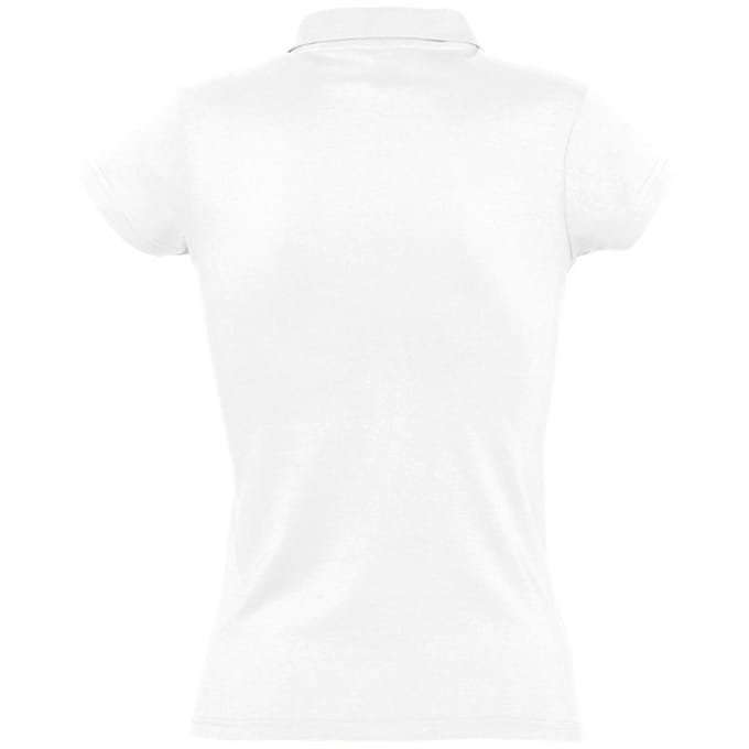 SOLS Dames/dames Prescott Poloshirt met korte mouwen Jersey Polo (Wit)