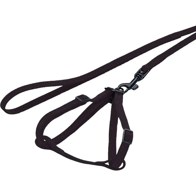 Nylon knaagdierharnas met riem Nobby Pet