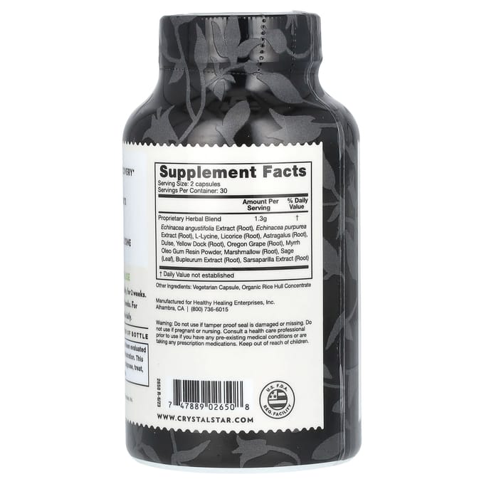 Herp Defense, 60 Vegetarische Capsules