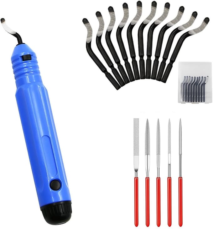 Dailygoods- Handontbramer 360 Graden Roterend Lemmet - Rubber