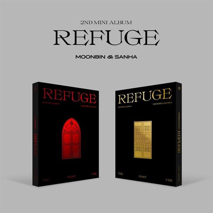 MAANBIN&SANHA(ASTRO) 2e Mini Album REFUGE Random Ver gray
