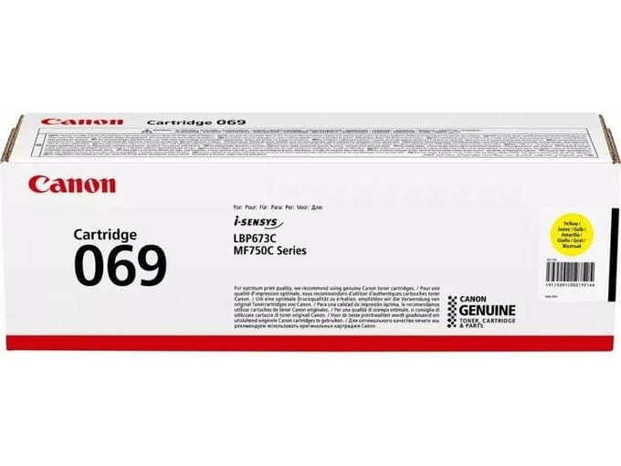 Canon 5091C002 tonercartridge 1 stuk(s) Origineel Geel