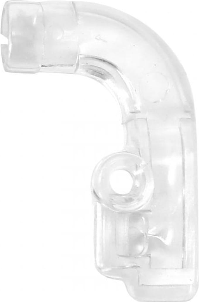 Couvercle de poignée de gaz Targa en plastique transparent pour mobylette Neuf